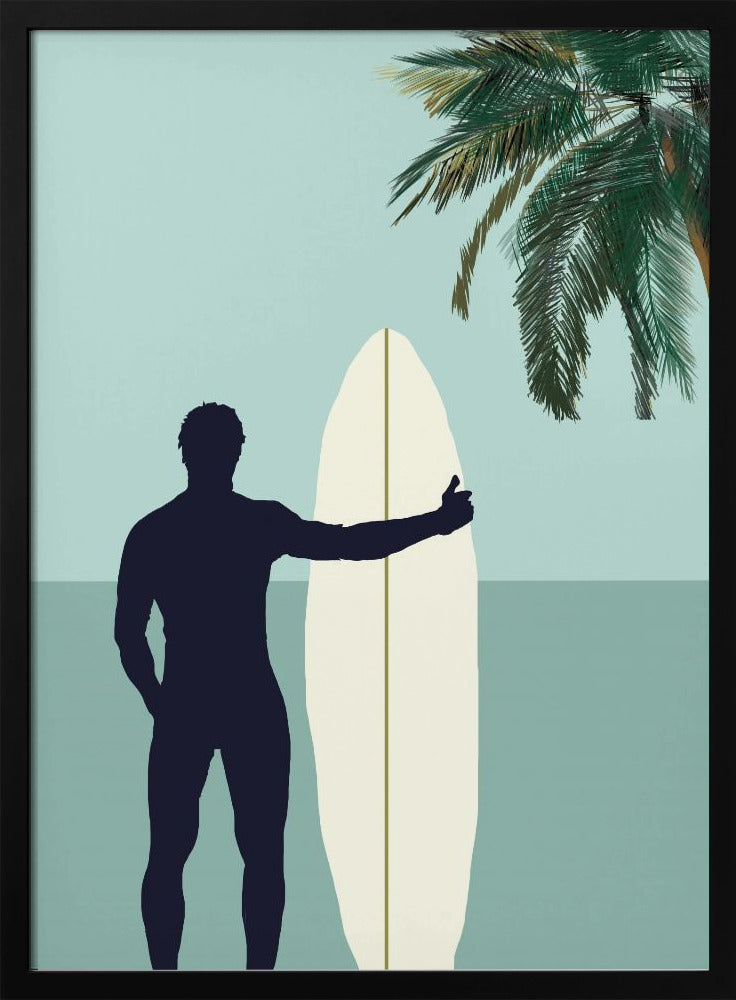 Surf Blue 1 | Poster