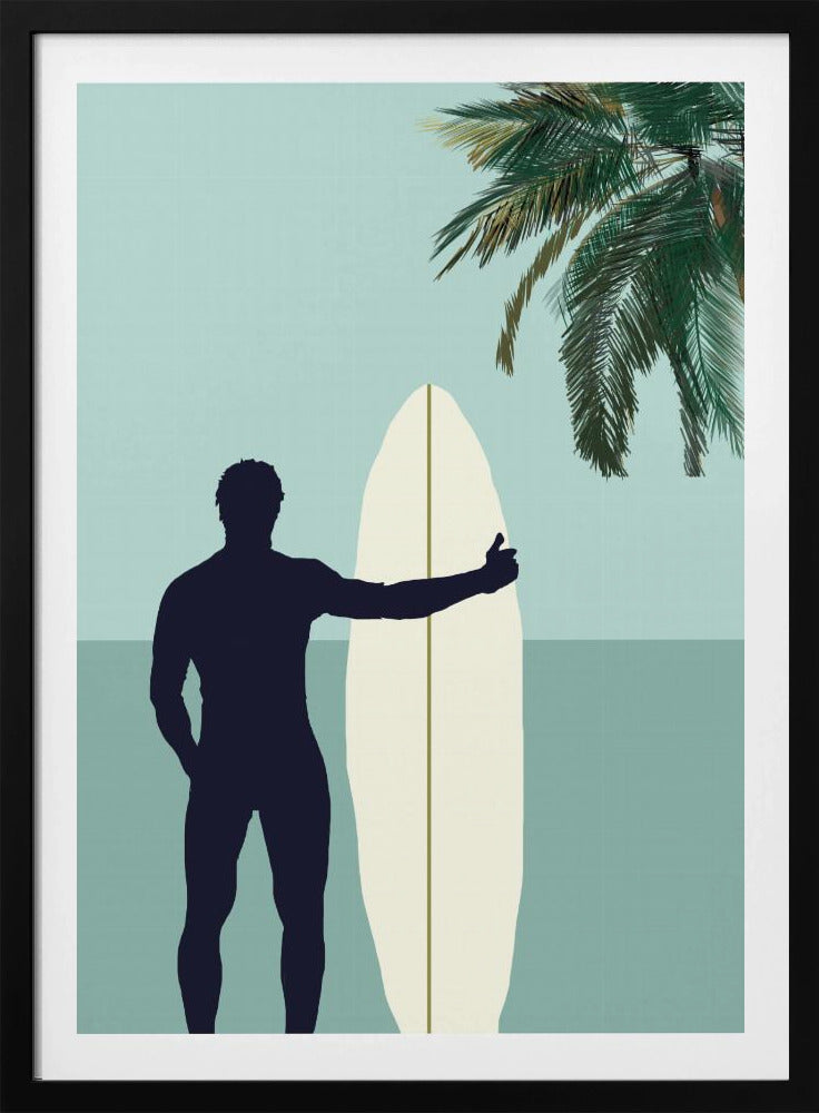 Surf Blue 1 | Poster
