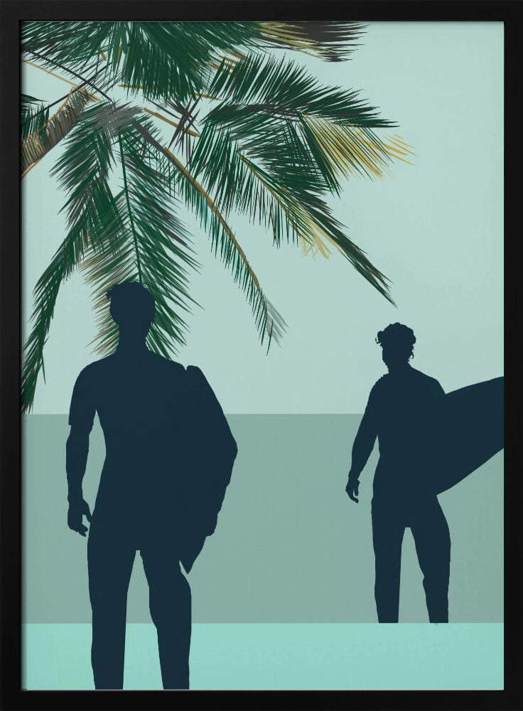 Surf Blue II | Poster