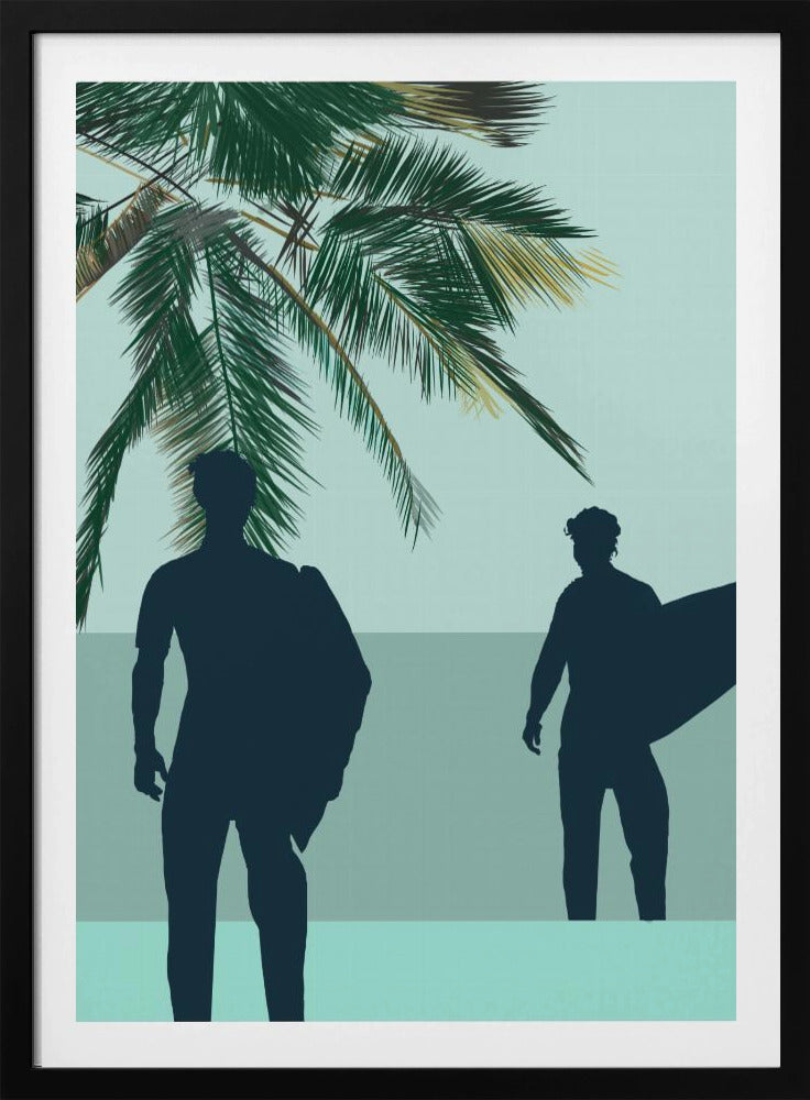 Surf Blue II | Poster