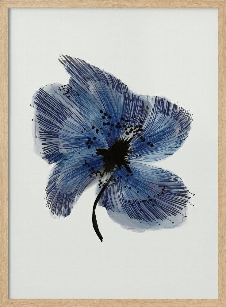 Blue Flower 3 | Poster