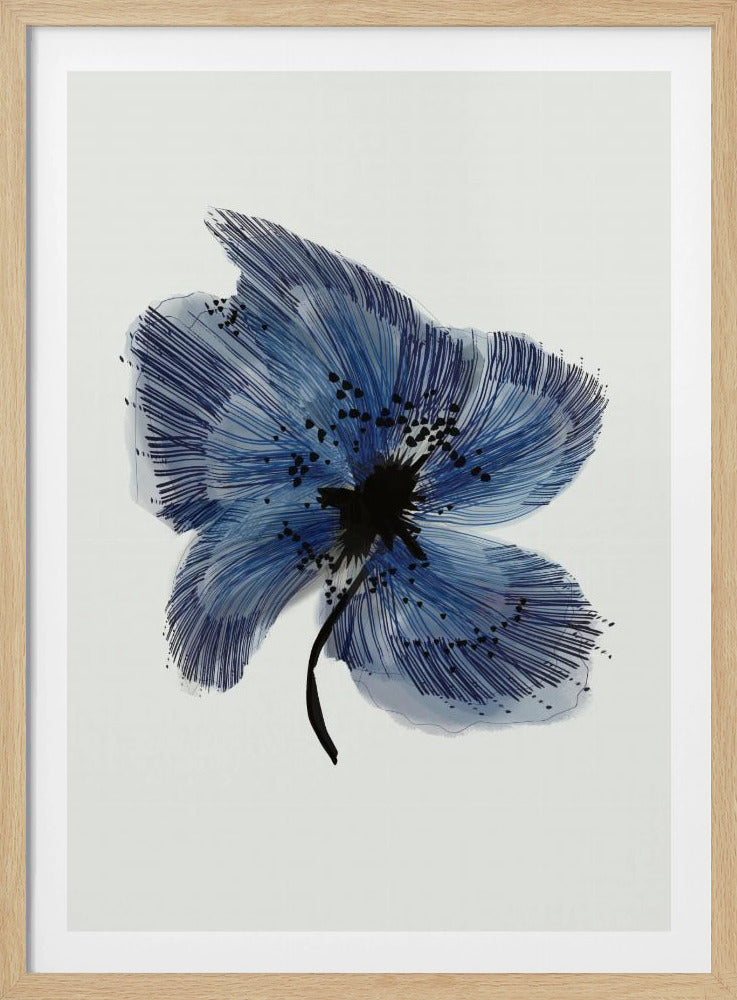 Blue Flower 3 | Poster