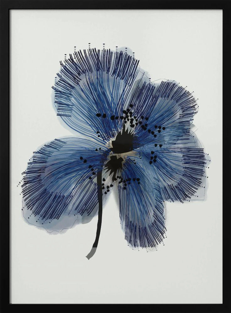 Blue Flower 1 | Poster