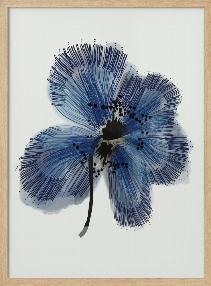 Blue Flower 1 | Poster