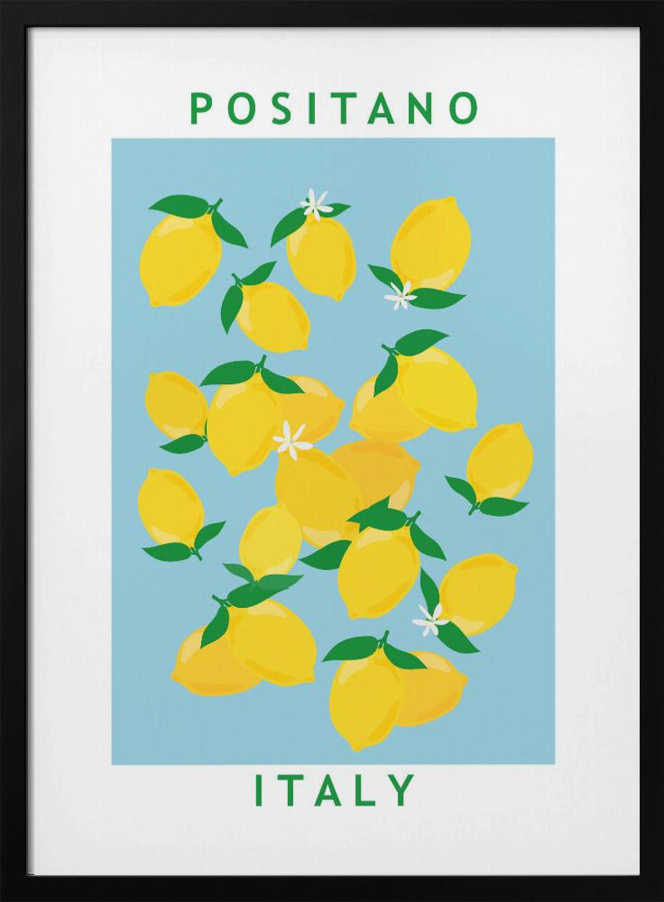 Lemons Flower Market | Poster