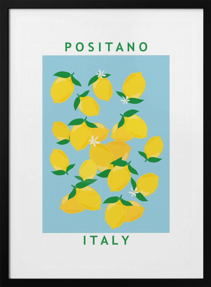 Lemons Flower Market | Poster