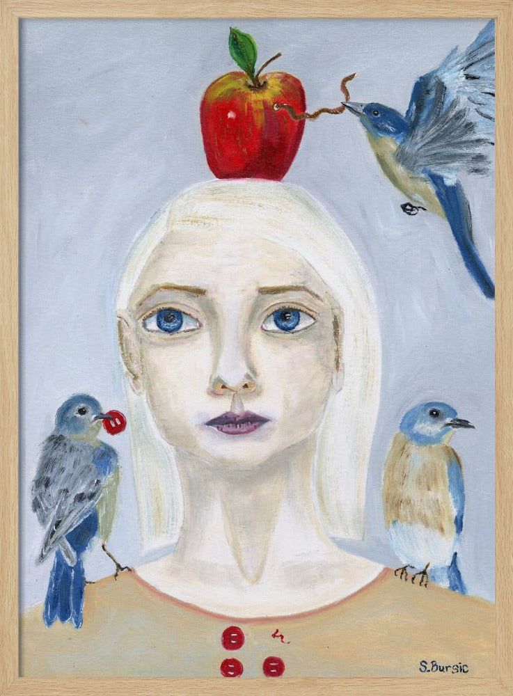 Nordic Woman Courage | Poster