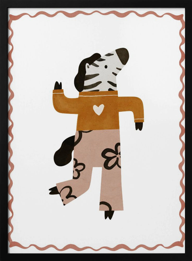 Zebra Groove | Poster