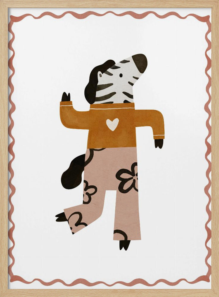 Zebra Groove | Poster