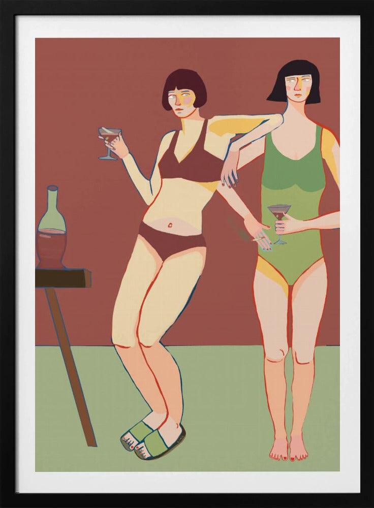 Loungin’ Ladies | Poster