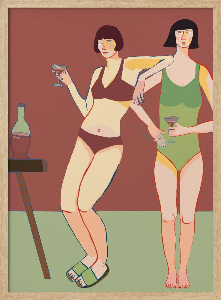 Loungin’ Ladies | Poster