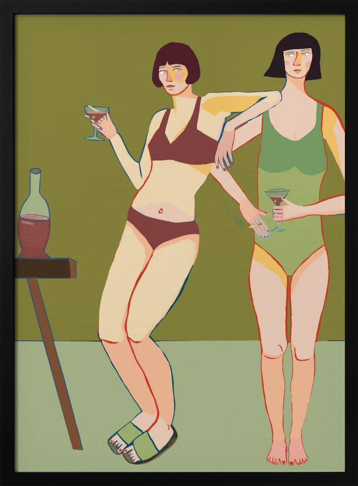 Loungin’ Ladies | Poster