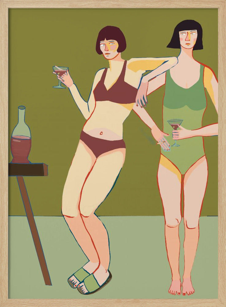 Loungin’ Ladies | Poster