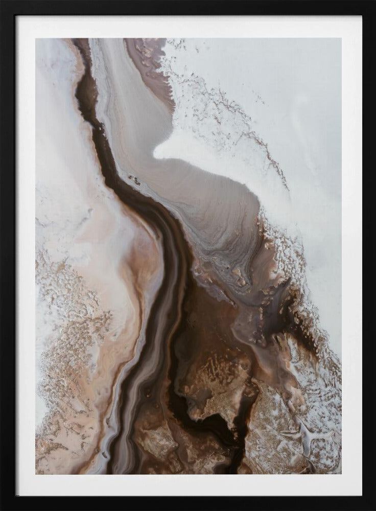 Sophisticated Browns - Earthly Currents 3 | Poster