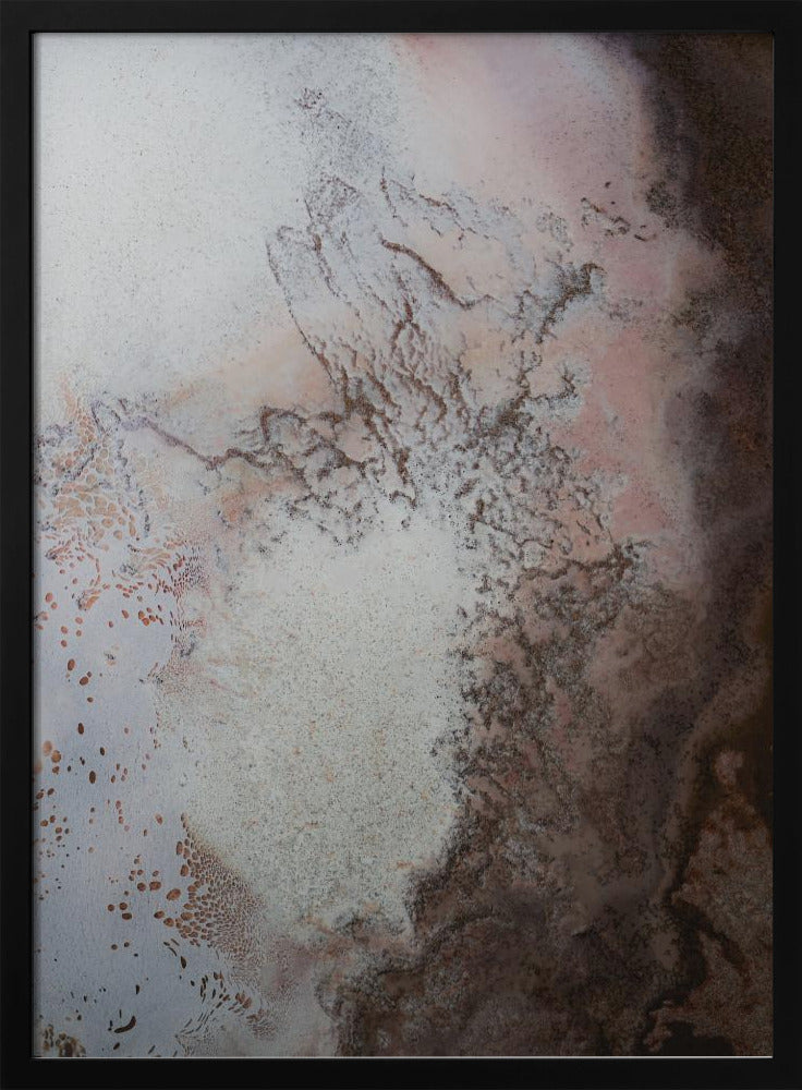 Lake Eyre Upscaled - red earth vibes | Poster