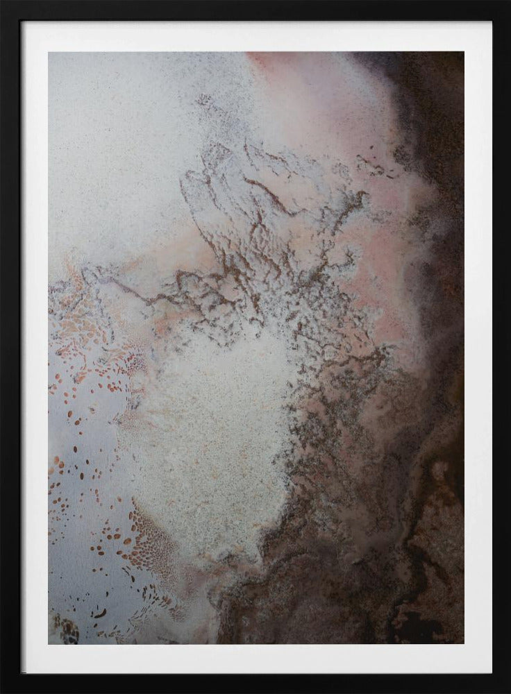Lake Eyre Upscaled - red earth vibes | Poster