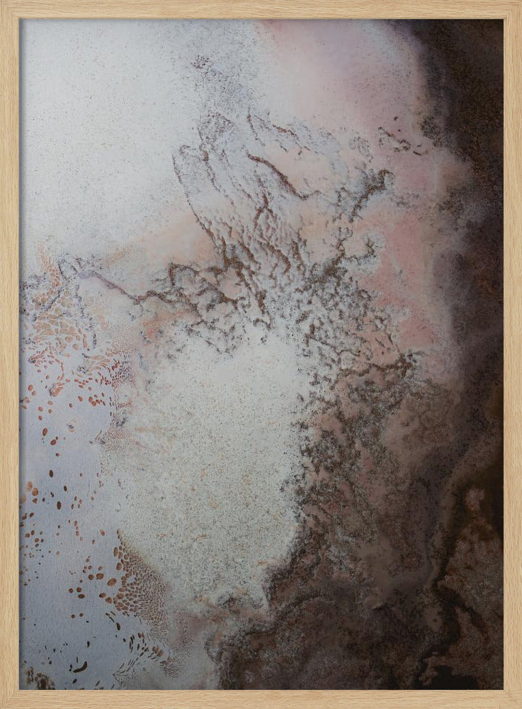 Lake Eyre Upscaled - red earth vibes | Poster