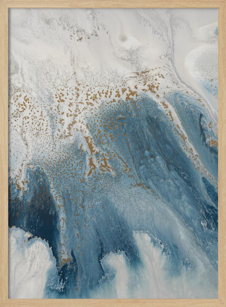 Tidal Shores - Fluid motion waves | Poster