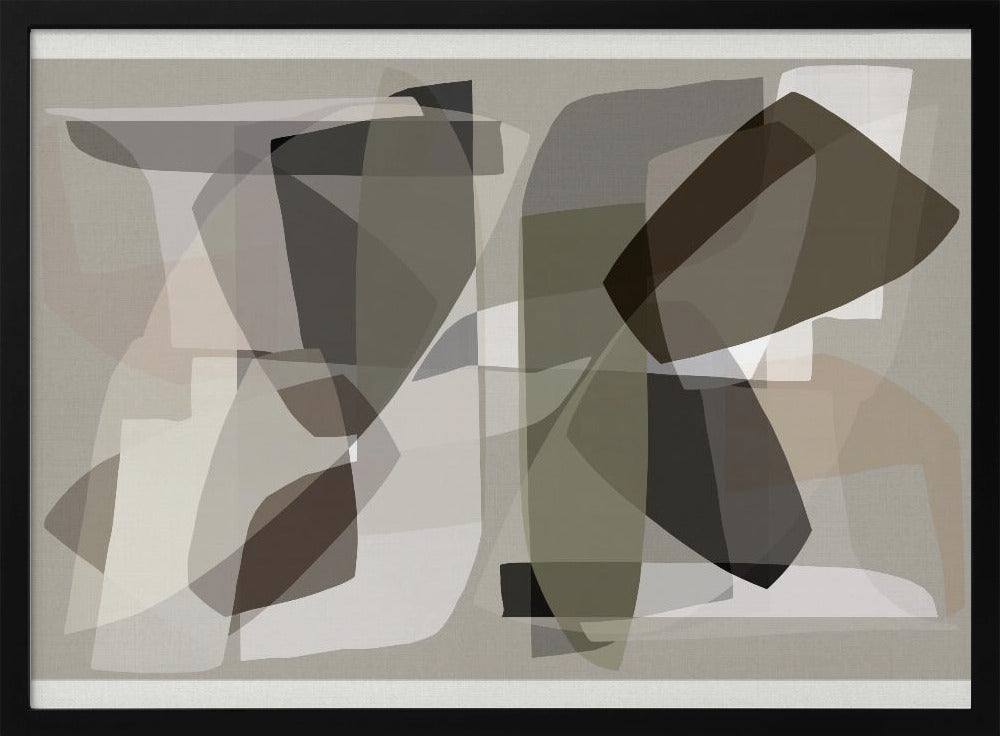 Neutral Shapes 6 | Poster