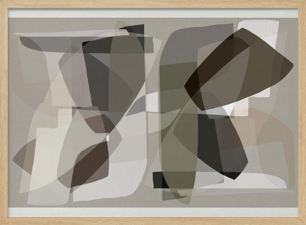 Neutral Shapes 6 | Poster