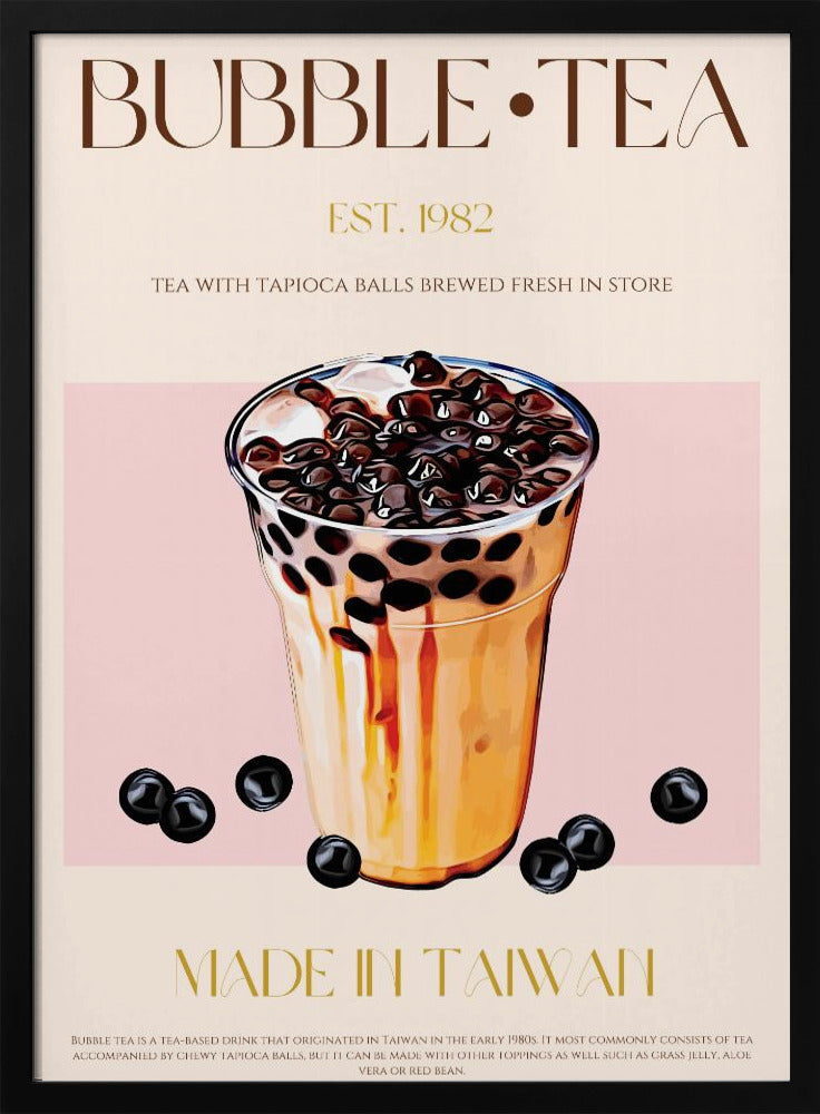 Taiwanese Bubble Tea | Poster
