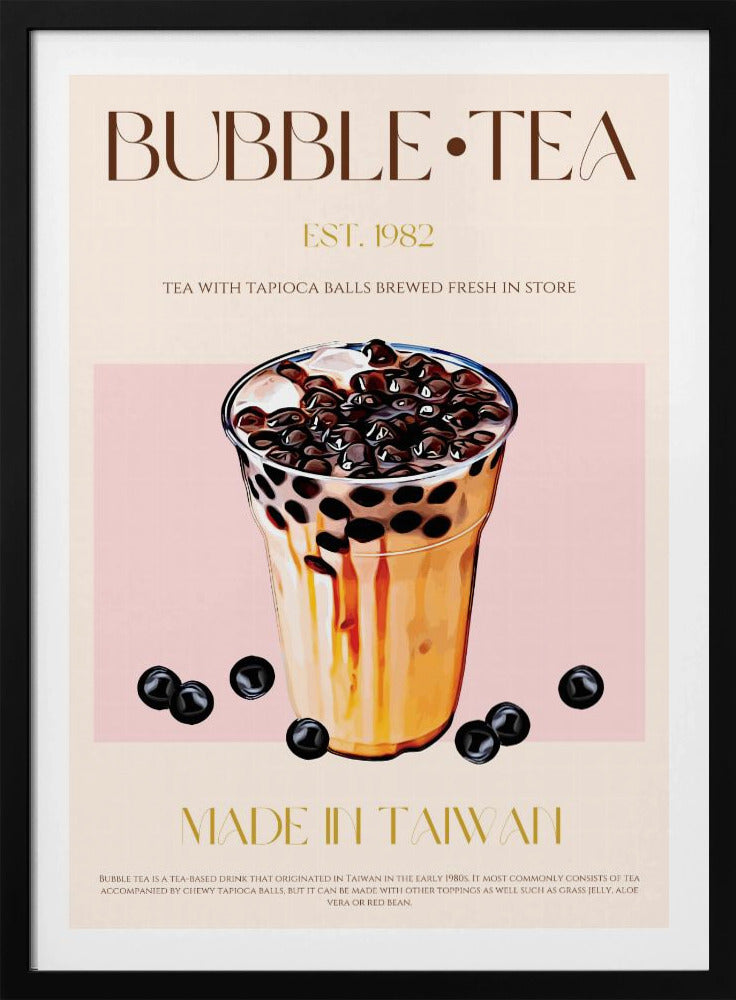 Taiwanese Bubble Tea | Poster