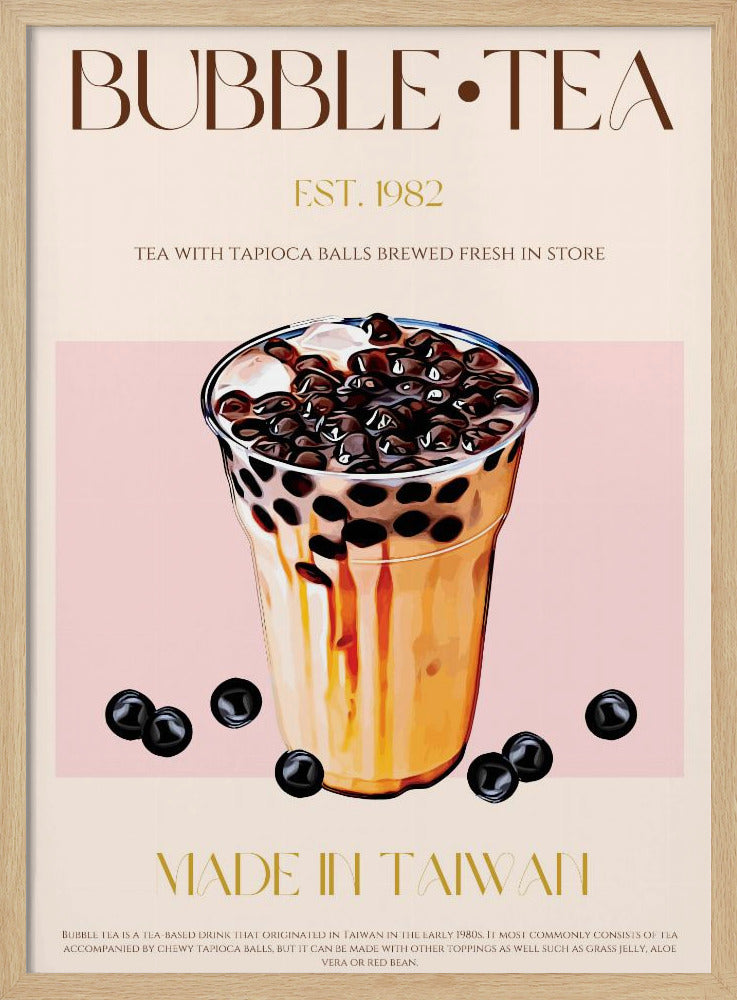 Taiwanese Bubble Tea | Poster