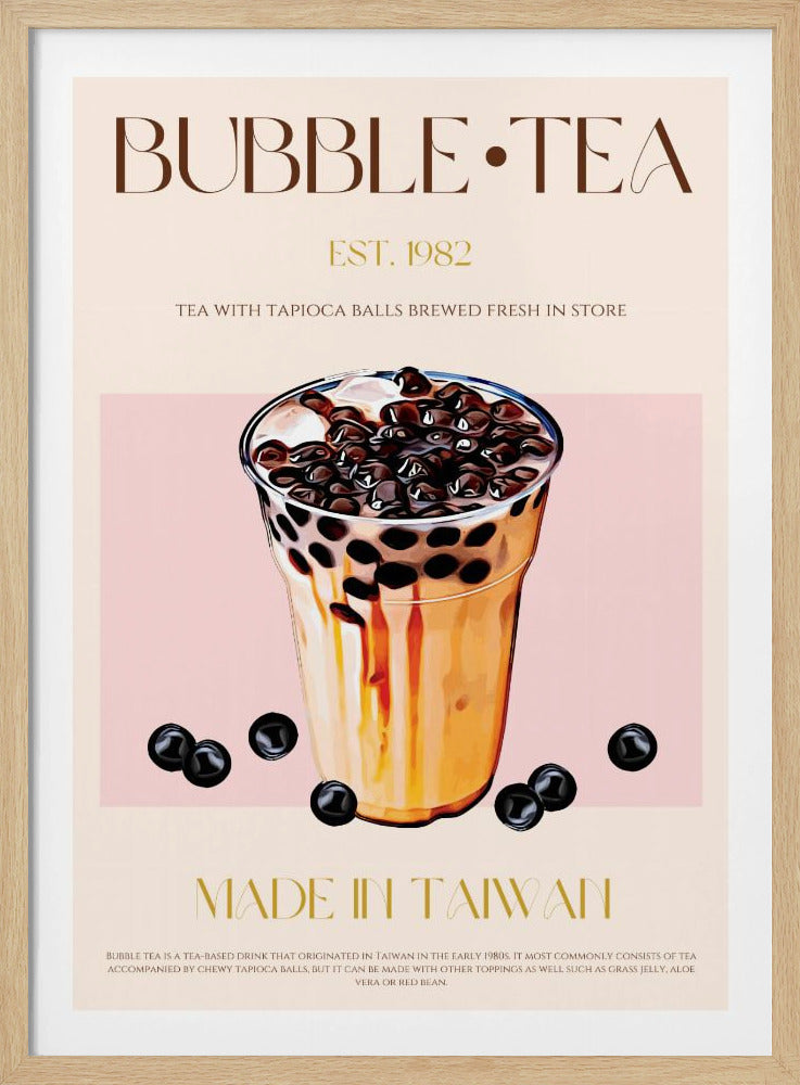 Taiwanese Bubble Tea | Poster