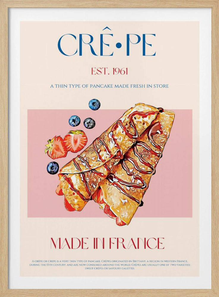 French Crepe Delight | Poster