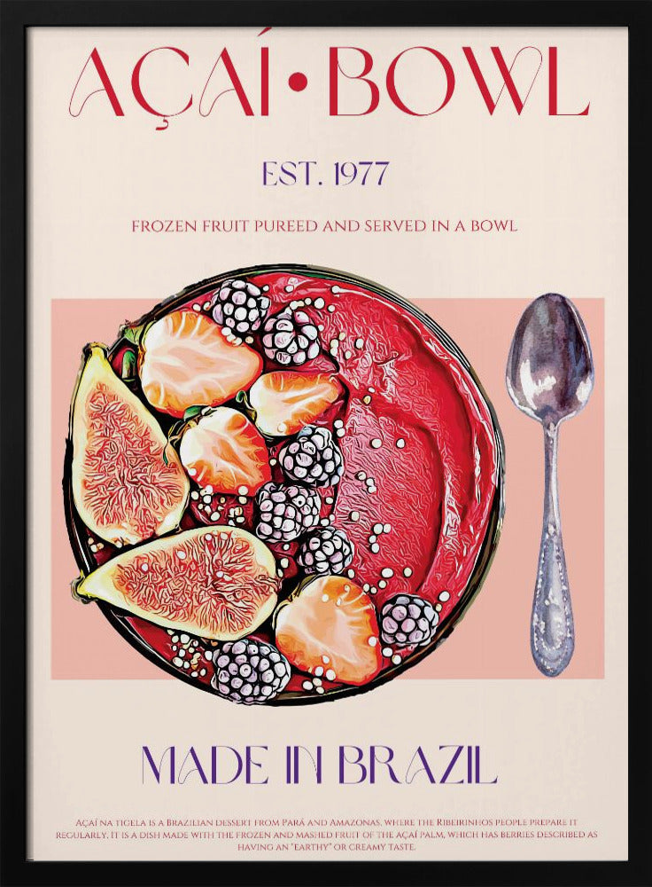 Acai Bowl | Poster