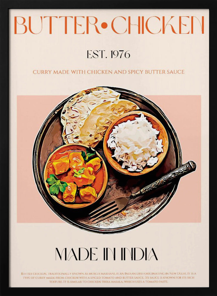 Butter Chicken Delight | Poster