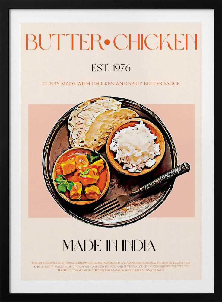 Butter Chicken Delight | Poster