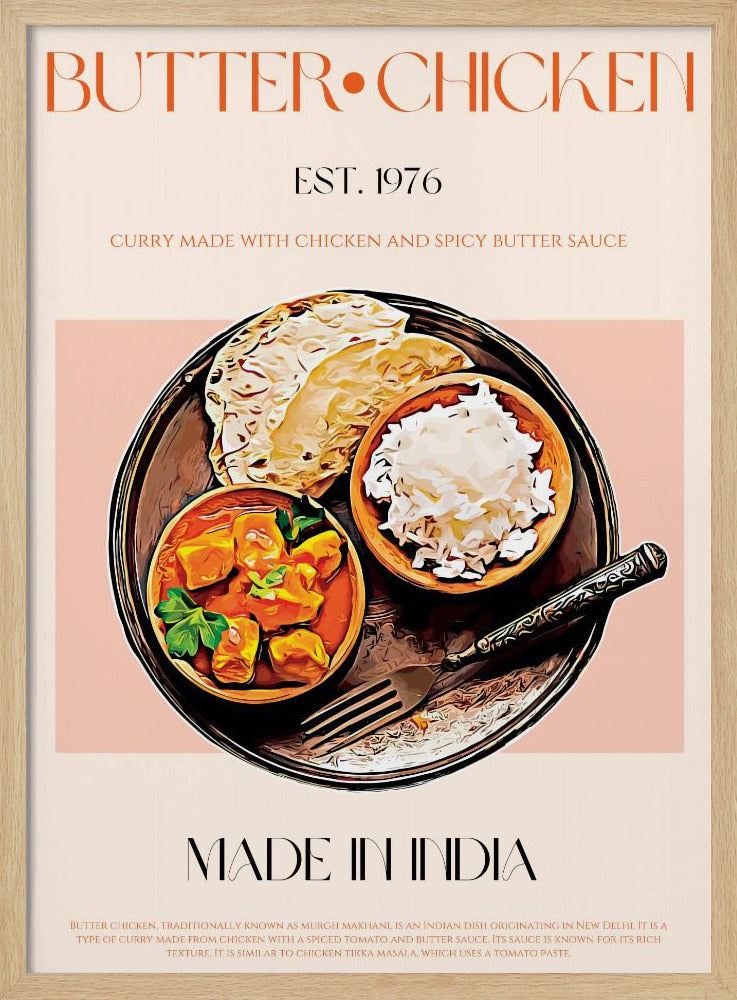 Butter Chicken Delight | Poster