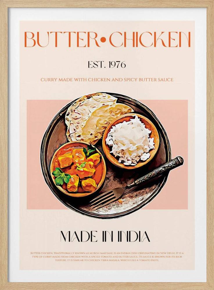 Butter Chicken Delight | Poster