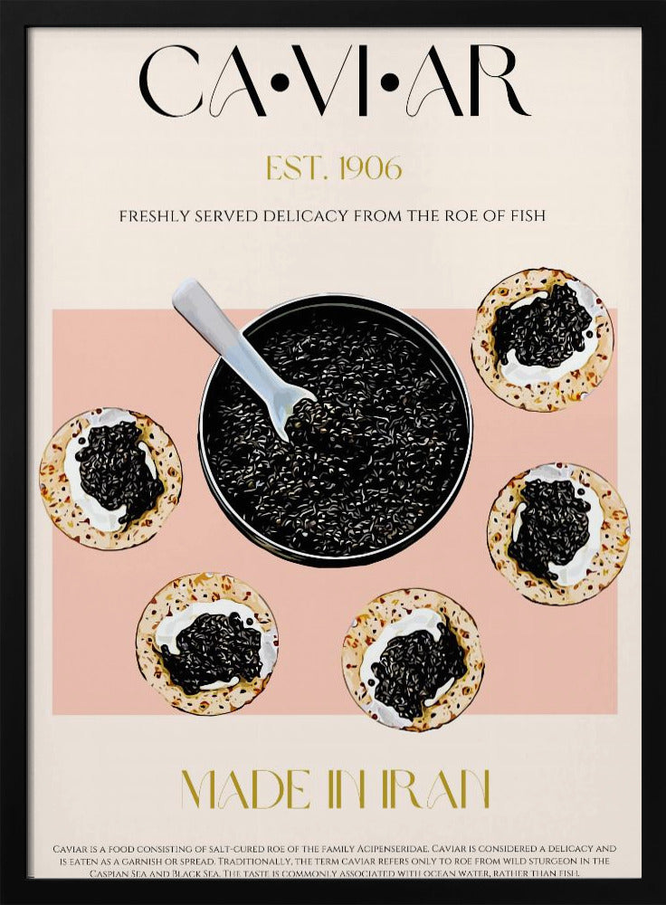 Luxury on Blini | Poster