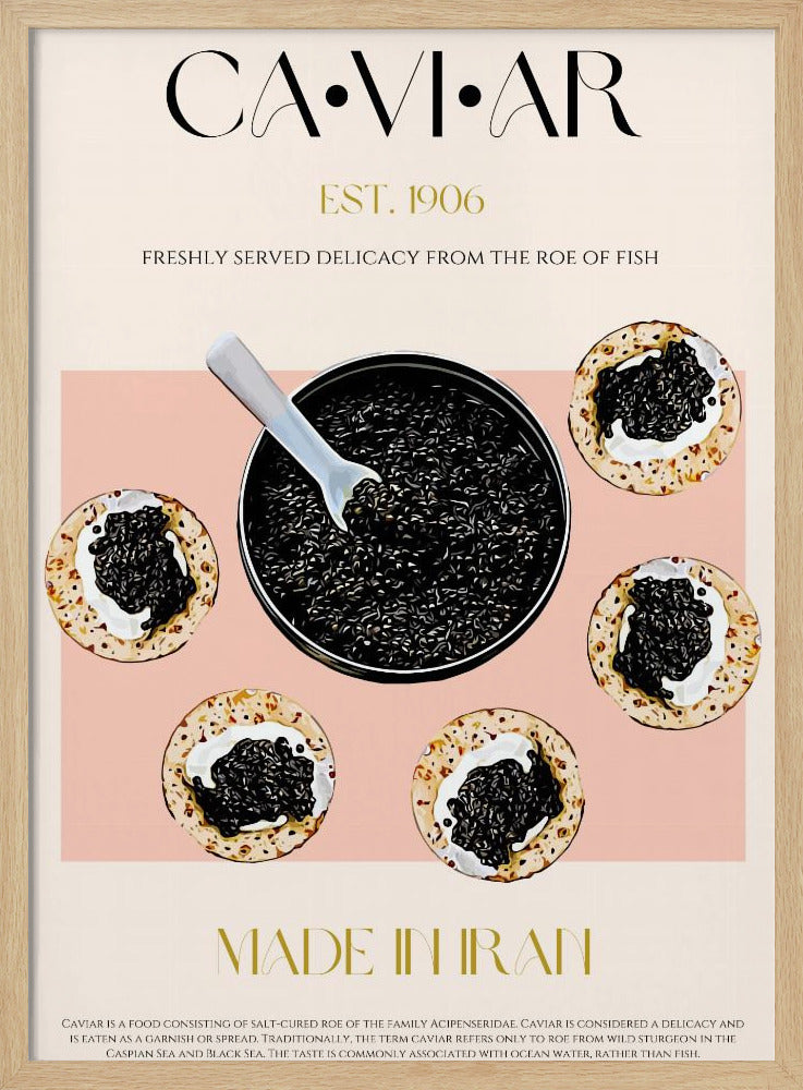 Luxury on Blini | Poster