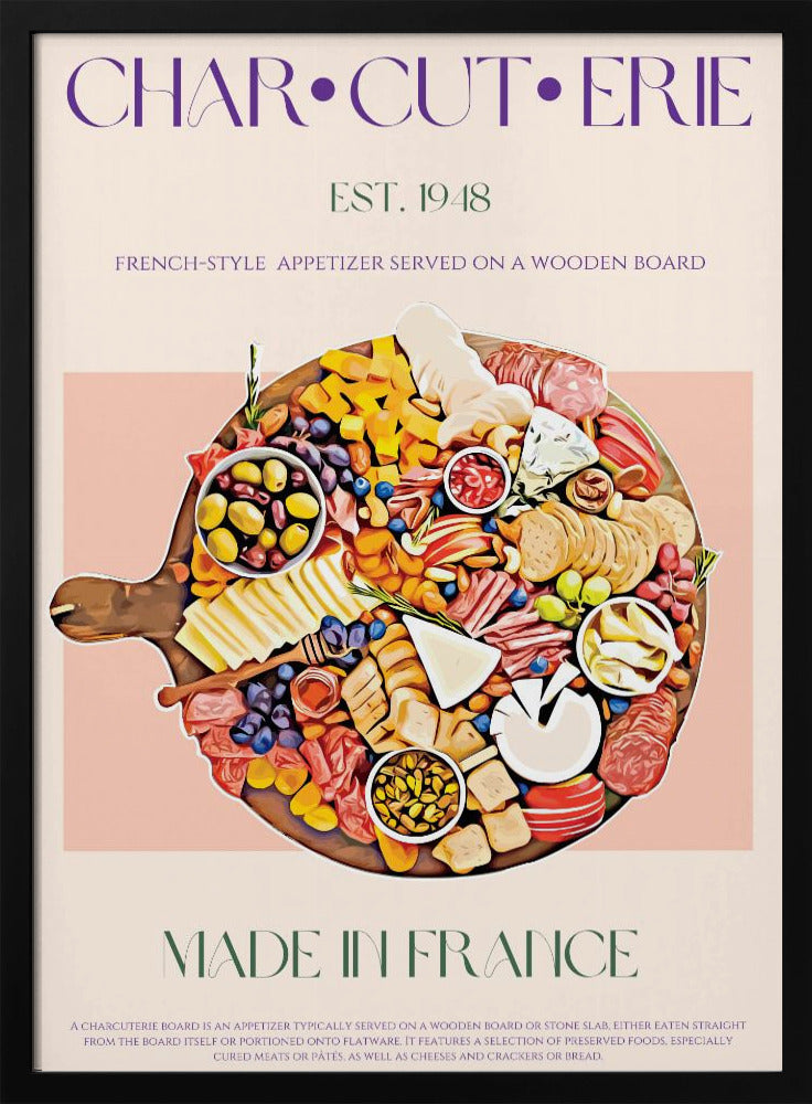 French Feast Board | Poster