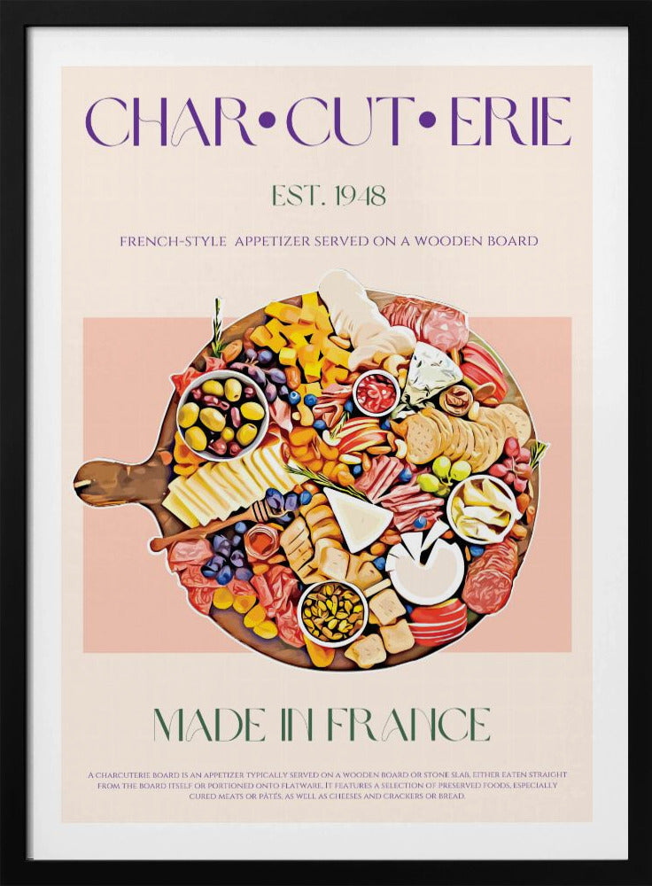 French Feast Board | Poster
