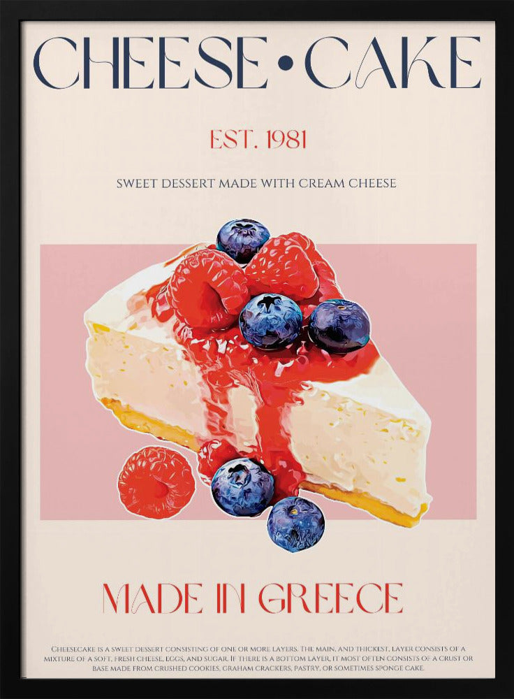 Greek Dessert Bliss | Poster