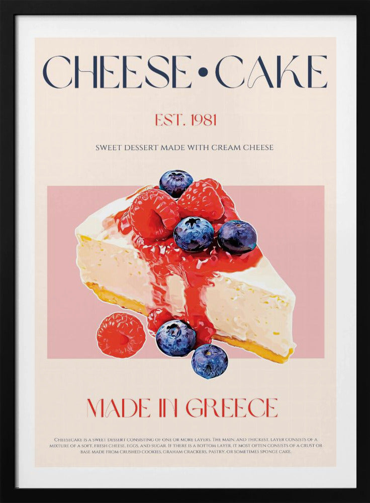 Greek Dessert Bliss | Poster