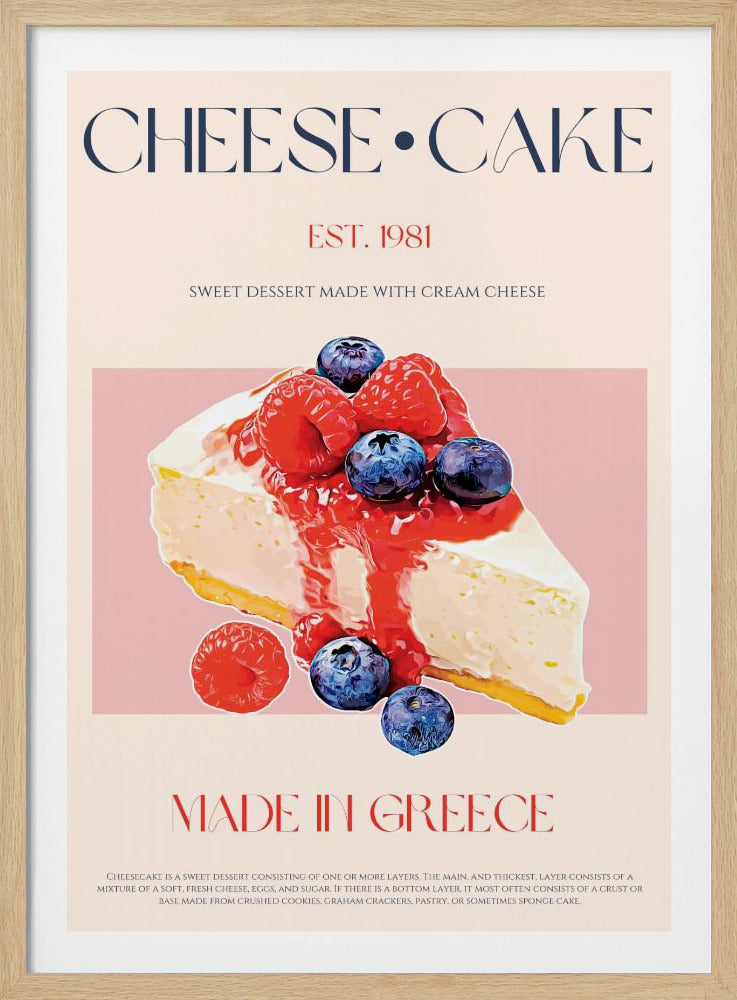 Greek Dessert Bliss | Poster