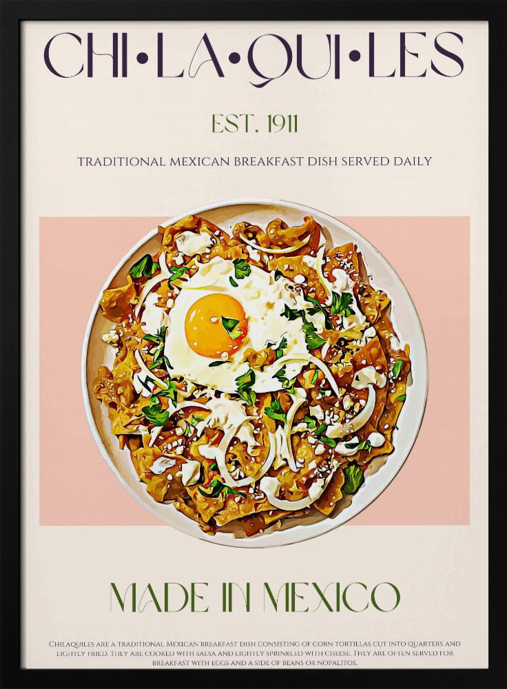 Chilaquiles Delight | Poster