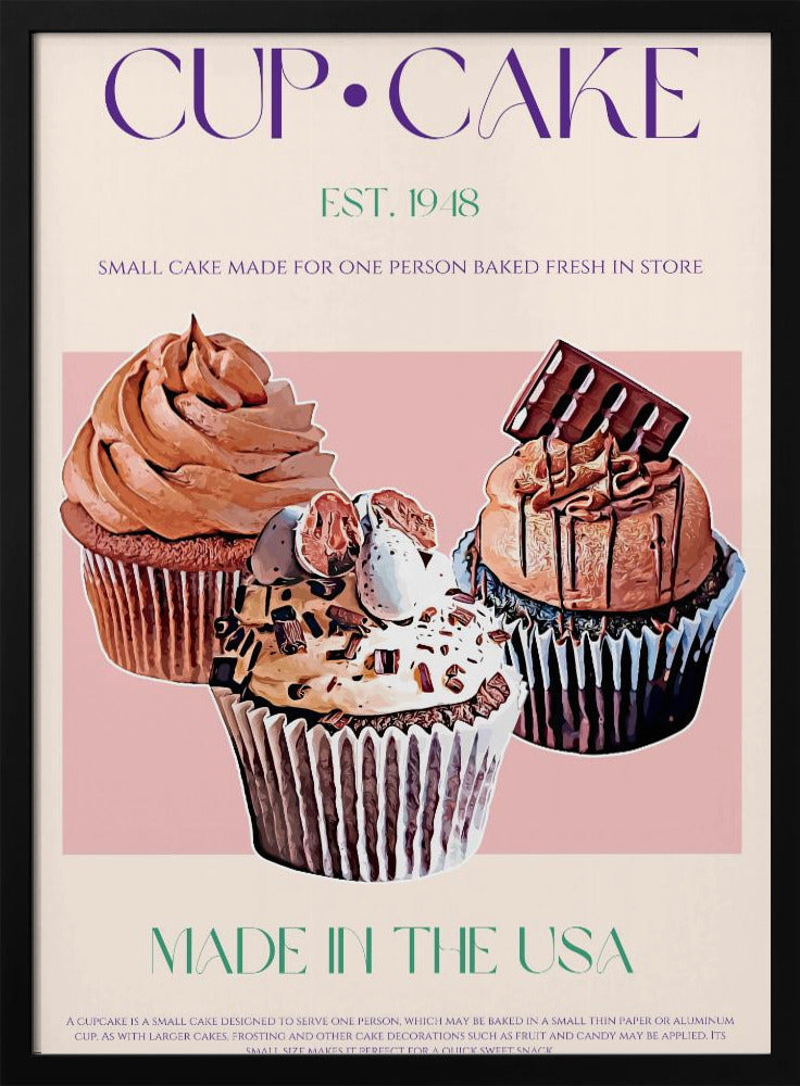 Decadent Cupcakes | Poster