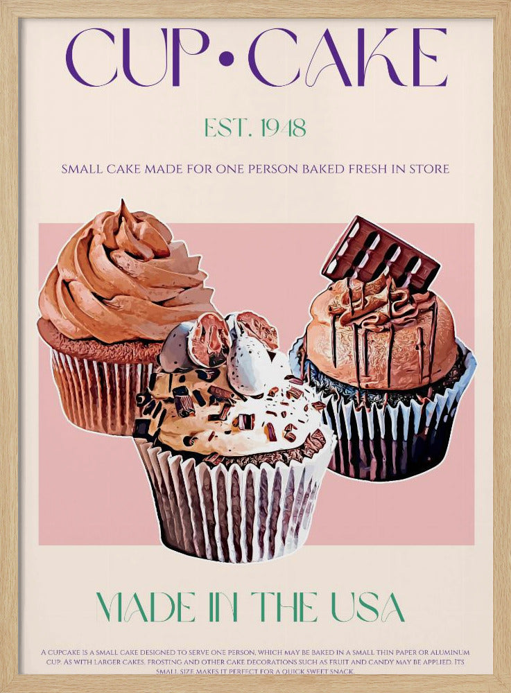 Decadent Cupcakes | Poster
