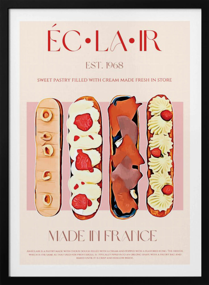 French Pastry Delight | Poster