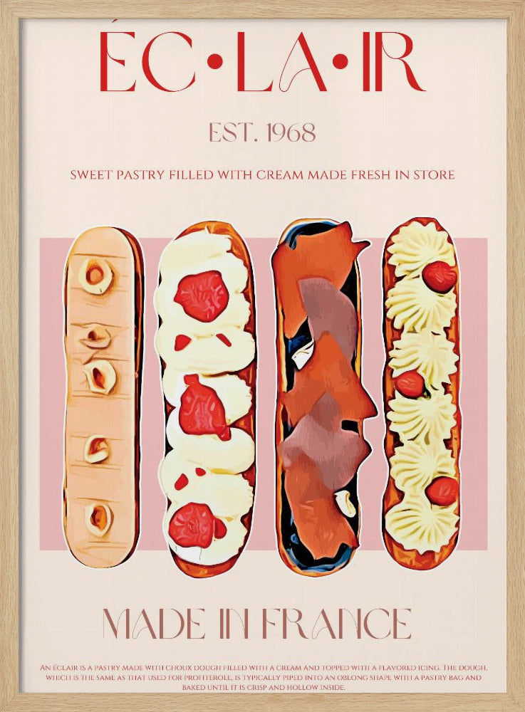 French Pastry Delight | Poster