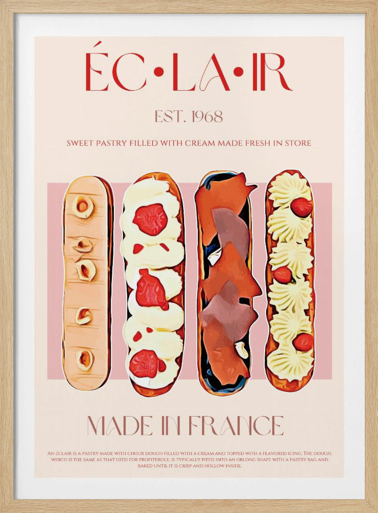 French Pastry Delight | Poster
