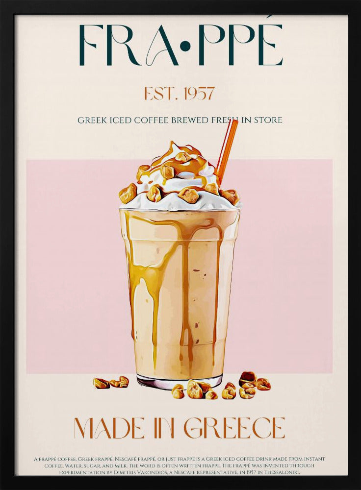Greek Frappe Delight | Poster