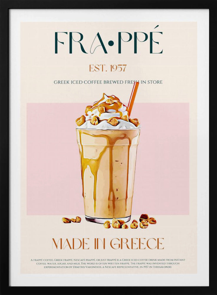 Greek Frappe Delight | Poster
