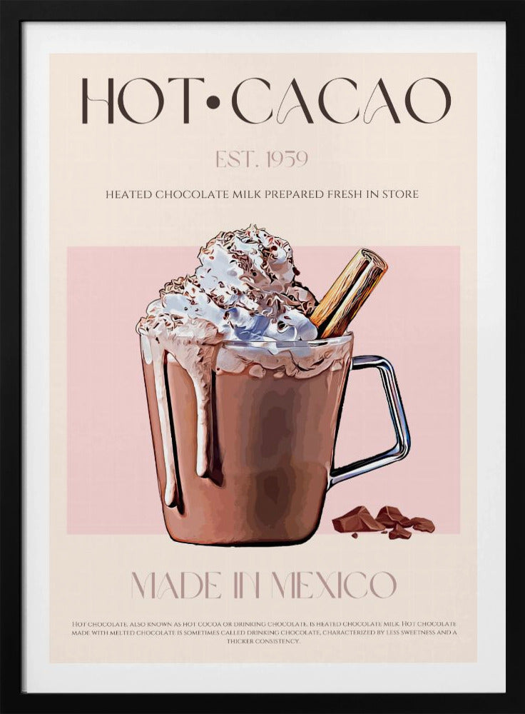 A Mug of Creamy Hot Cacao | Poster